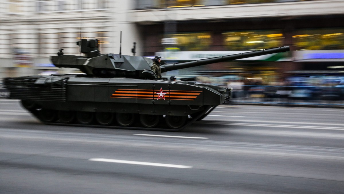 RUSSIA VICTORY PARADE REHEARSAL (The rehearsal for a military parade in Moscow)