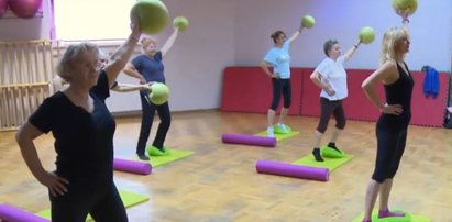 Tak ćwiczą seniorzy. Osteoporoza im nie straszna