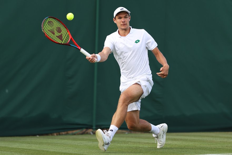 Niestety, Kamil Majchrzak pożegnał się z tegorocznym Wimbledonem