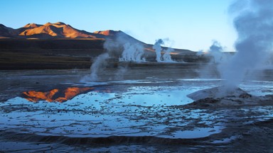 Gejzery El Tatio - najwyżej położone pole gejzerów na świecie