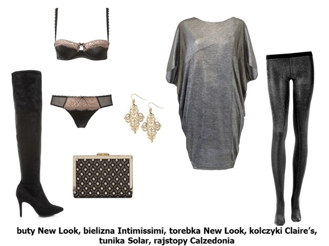 Srebrne ubrania na karnawał 2015