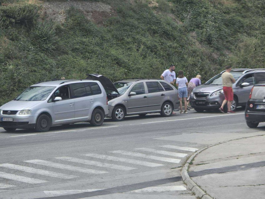 Lančani sudar na magistralnom putu u Prijepolju
