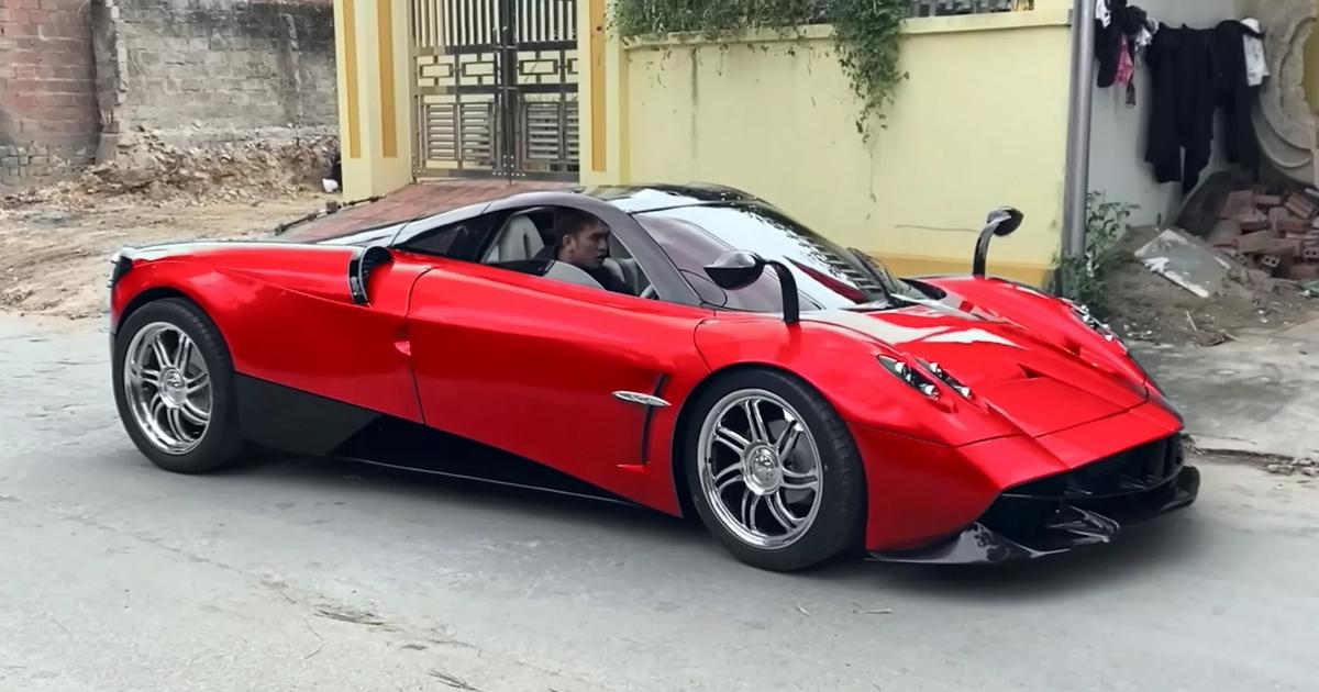  Pagani Huayra zrobione z części Daewoo. Taka replika naprawdę powstała wideo