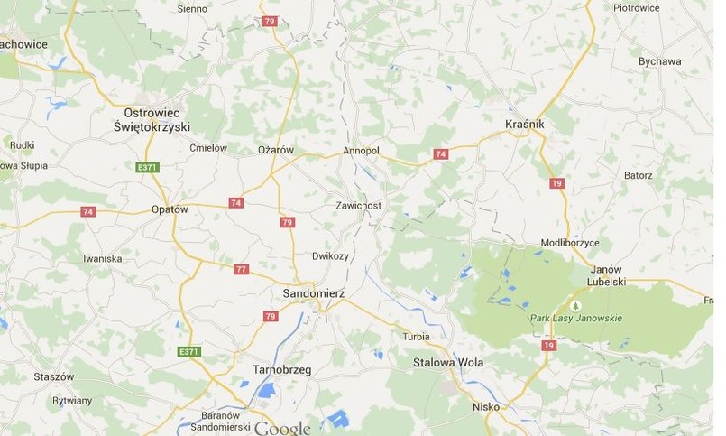 Wisła zniknęła z map Google'a