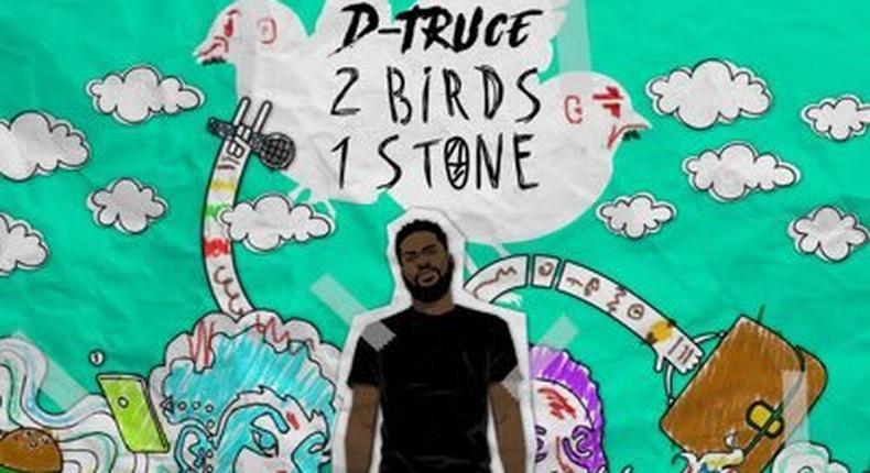 D-TRUCE cover art for debut album, ''2 Birds, 1 Stone'' [Twitter/DTruce]