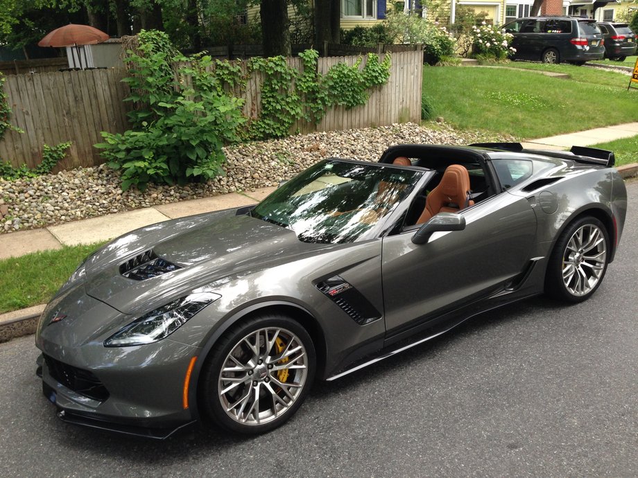 The Chevrolet Corvette Z06.