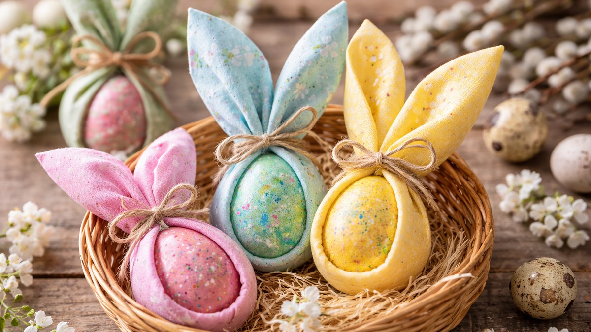 Napravite prelepu uskršnju dekoraciju od salveta