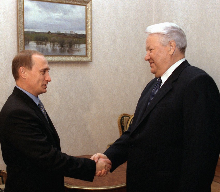 Putin i Jeljcin