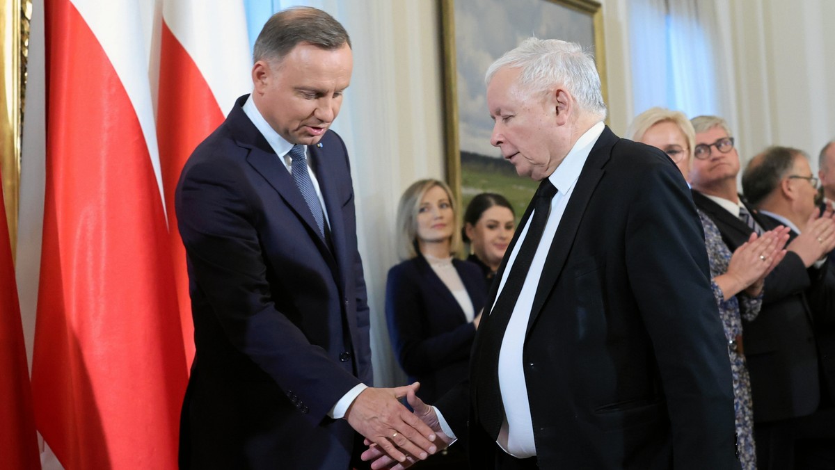 Andrzej Duda i Jarosław Kaczyński