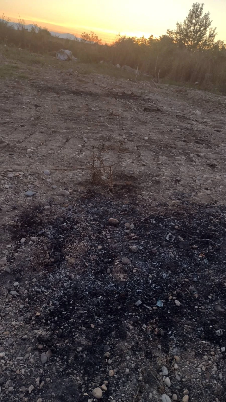 Mesto gde su pronađena zapaljena tela Đokića