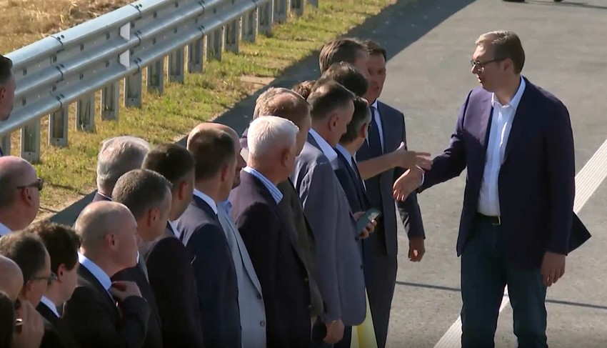 Vučić na Moravskom koridoru