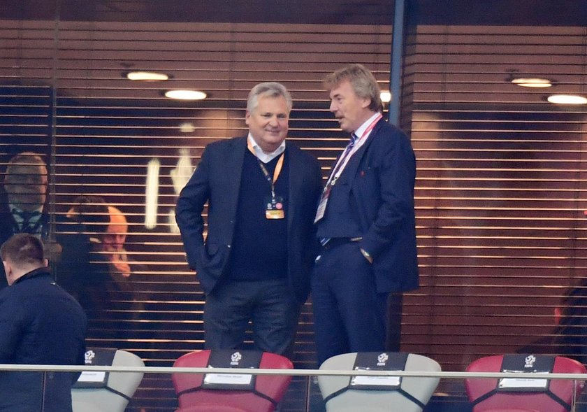 Aleksander Kwaśniewski i Zbigniew Boniek