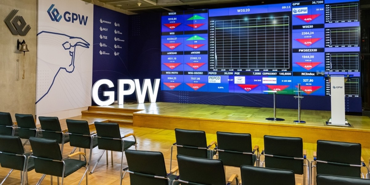 Sala konferencyjna GPW