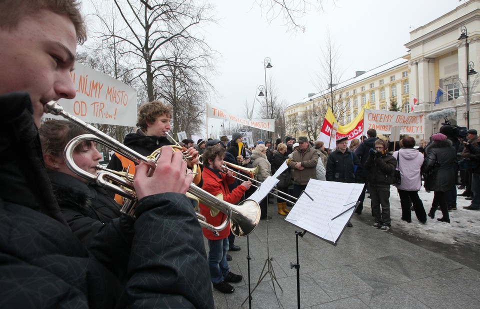 WARSZAWA KPRM INOWROCŁAW OBWODNICA PIKIETA