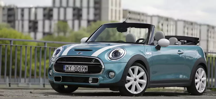 Mini Cooper S cabrio - Lans na szybko