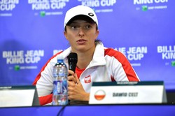 Iga Świątek: Mecze z "Polską" na plecach zawsze są wymagające