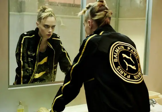 Puma i Balmain tworzą wspólną kolekcję, którą zaprojektowała Cara Delevingne