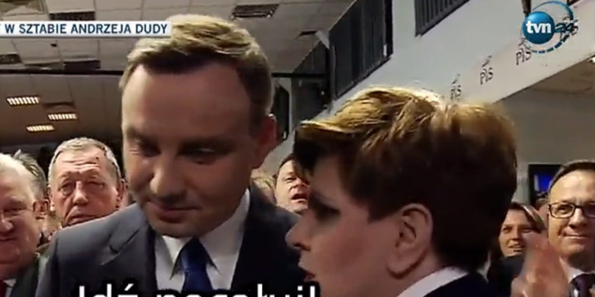 Andrzej Duda i Beata Szydło.