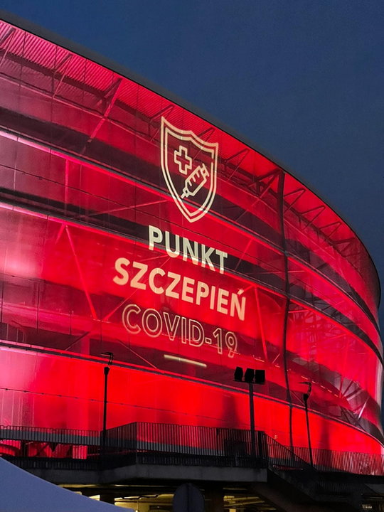 Punkt szczepień na Stadionie Wrocław