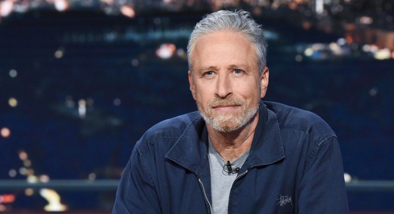 Comedian Jon Stewart.
