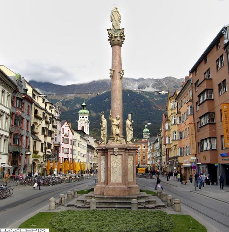 innsbruck látnivalók térkép Innsbruck Latnivalok Terkep Terkep 2020 innsbruck látnivalók térkép