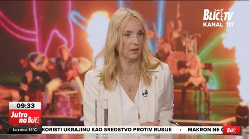 Duška Vučinić (Foto: Screenshot TV Blic)