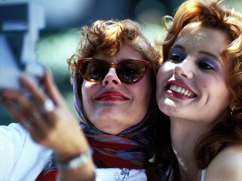 Susan Sarandon i Geena Davis w filmie "Thelma i Luise"