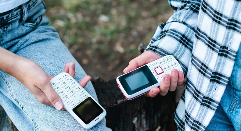 Kristen Bringe (not pictured) and her husband both got rid of their smartphones in 2017.Getty Images