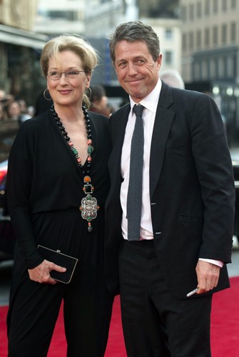 Meryl Streep i Hugh Grant na premierze 'Boskiej Florence'
