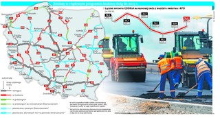 Polskie drogi dwóch prędkości. Będą zmiany w rządowym programie [MAPA]