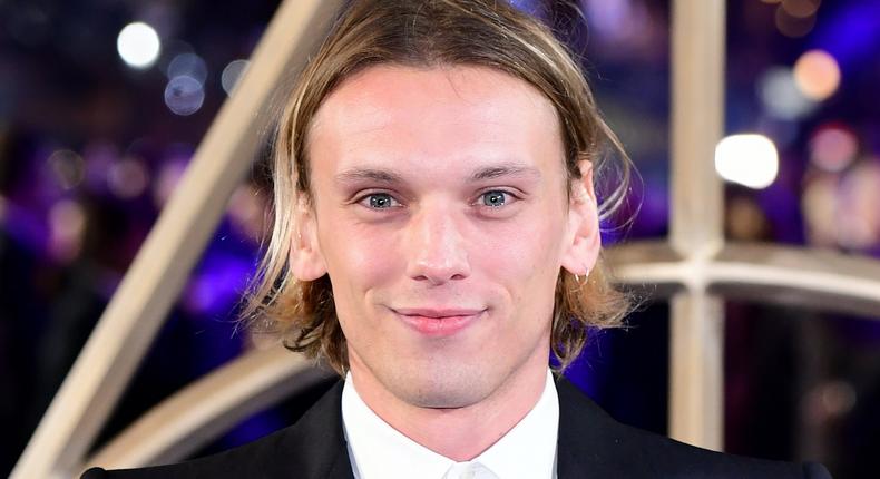 Jamie Campbell Bower Crimes of Grindelwald premiere Getty Images