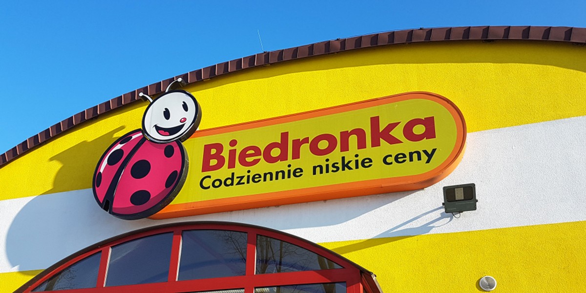 Biedronka jest najbardziej rozpoznawalną marką spośród sieci handlowych 