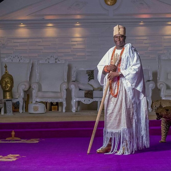 The Ooni of Ife is a master story teller (Instagram/Ooni of Ife) 