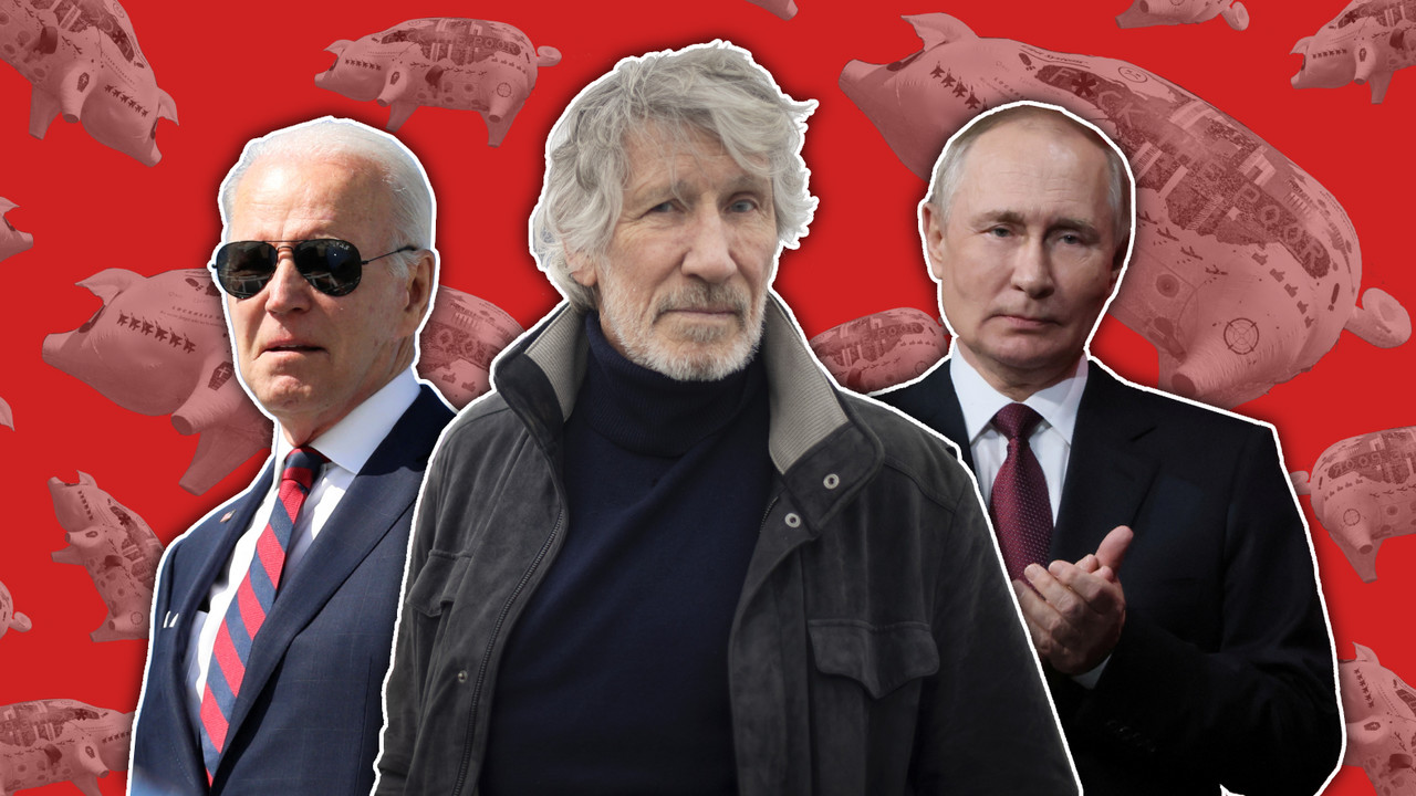 Obraża Polaków i chwali Putina. Upadek muzycznego geniusza Rogera Watersa
