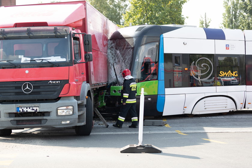 Wypadek w Szczecinie