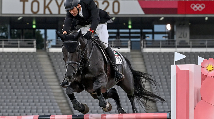 Marosi a lovaglás miatt választotta a sportágat/Fotó: MTI-Czeglédi Zsolt