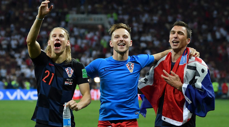 A horvát válogatott története során először jutott
vb-fináléba /Fotó: Getty Images