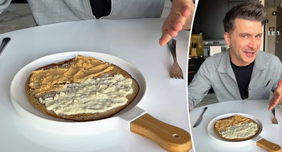 Tomasz Kammel na śniadanie robi błyskawiczny omlet bananowy. Tylko trzy składniki