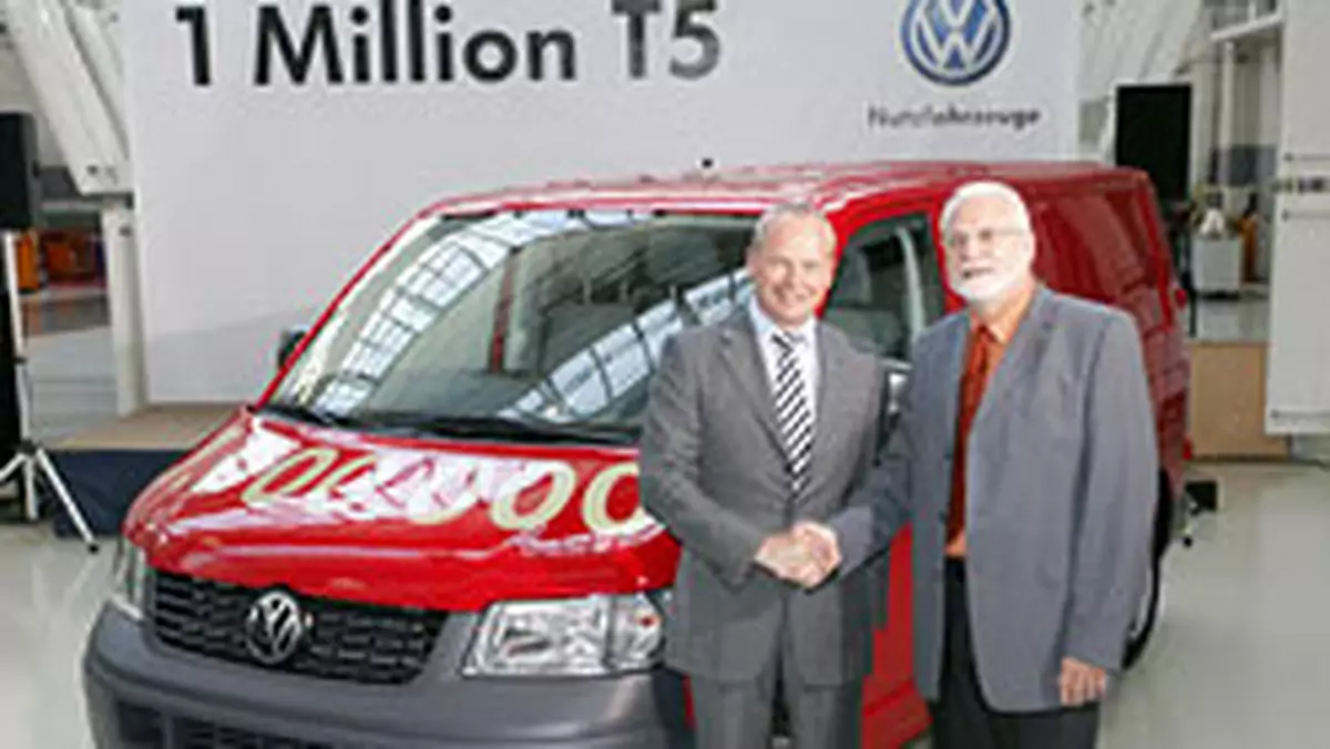 Volkswagen Transporter: 1 milion generacji T5