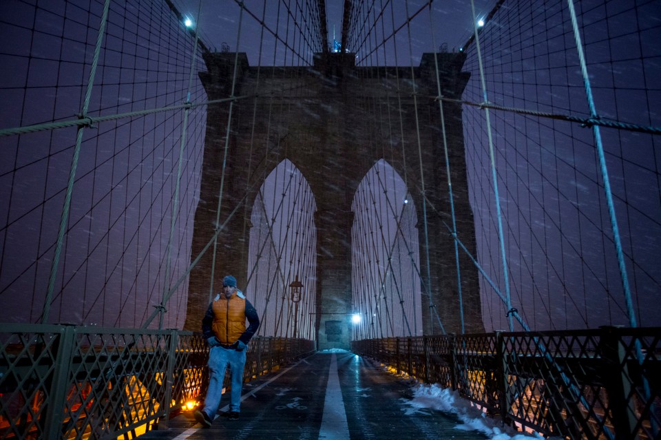 USA NEW YORK WINTER STORM (Winter Storm in New York)