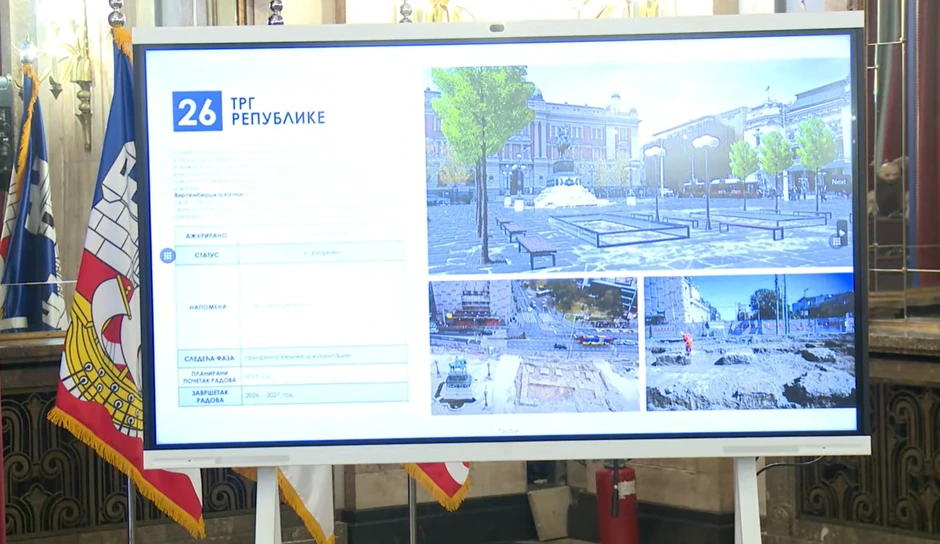 Budući izgled Trga republike