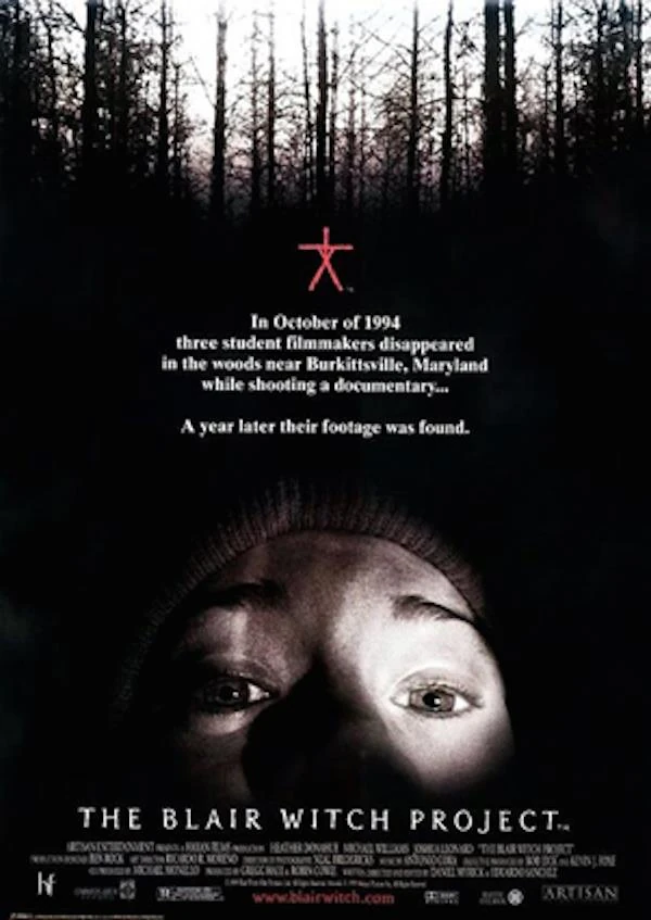 1. BLAIR WITCH PROJECT (1999)