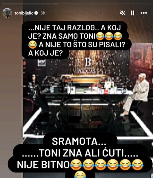 Toni Bijelić prozvao Draganu