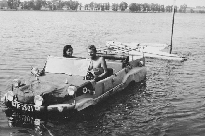 Stanisław Mikulski w filmie 'Samochodzik i Templariusze' (1971)