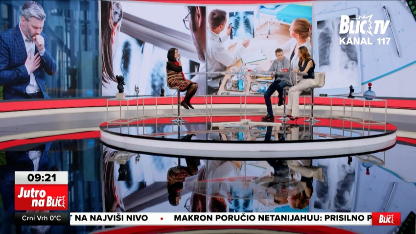 Profesor dr Dragana Jovanovć, pulmolog