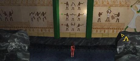 Screen z gry "Ankh: Klątwa Mumii".