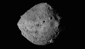 A nearby asteroid called Bennu, which poses no threat to Earth.NASA/Goddard/University of Arizona/CSA/York/MDA via AP