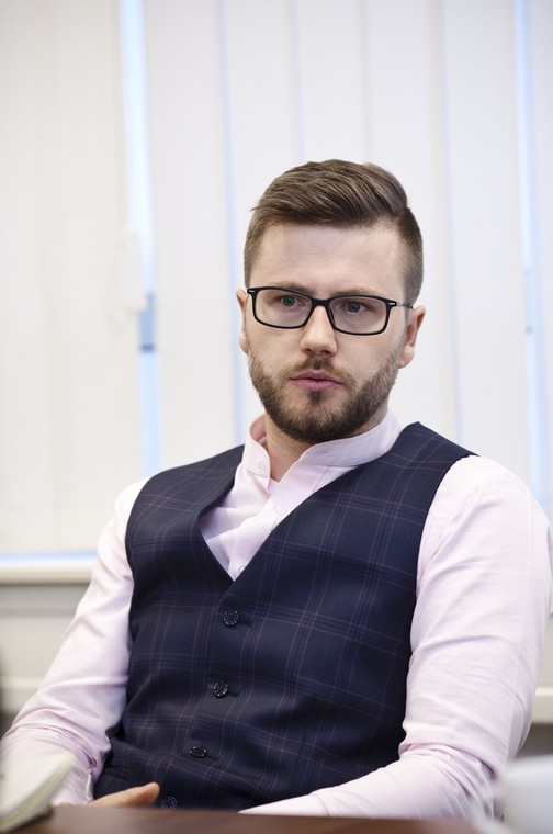 Przemysław Woźnica, dyrektor Specjalnego Ośrodka Wychowawczego Caritas d. Warszawsko-Praskiej