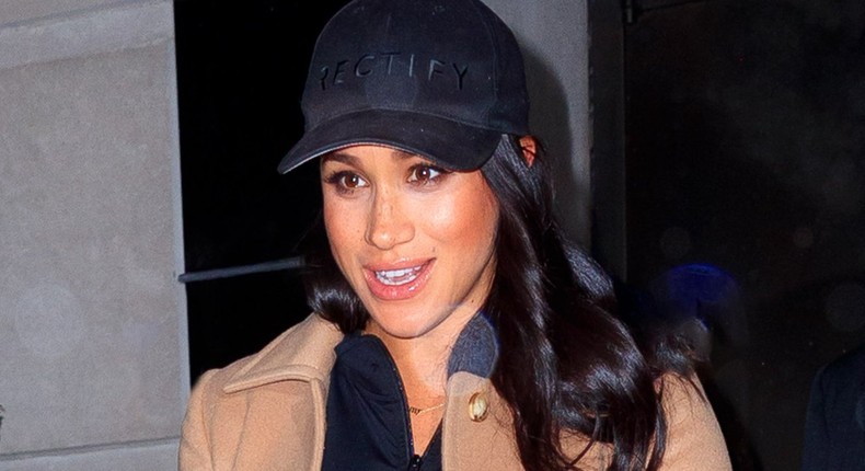 meghan markle baseball cap