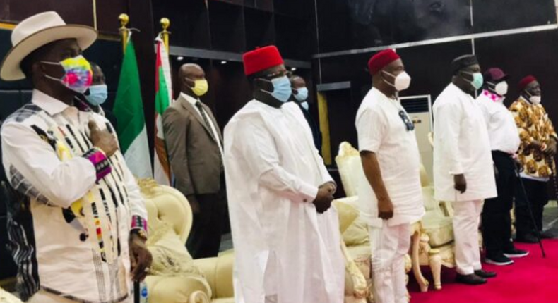 South-East governors establish joint security outfit codenamed Ebube Agu. (TheCable)